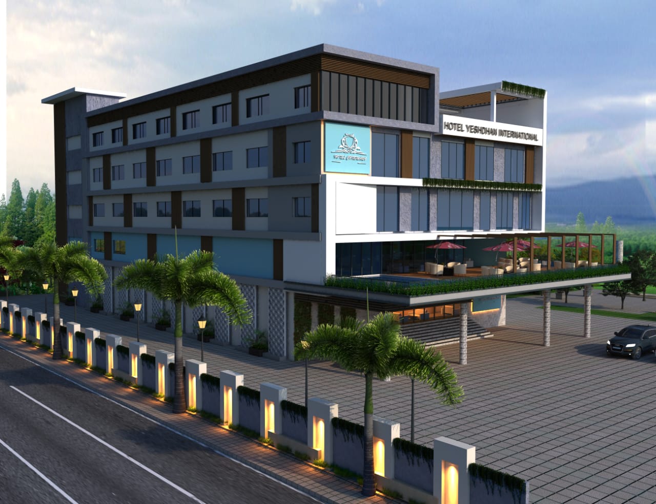 Hotel Yashdhan International Exterior